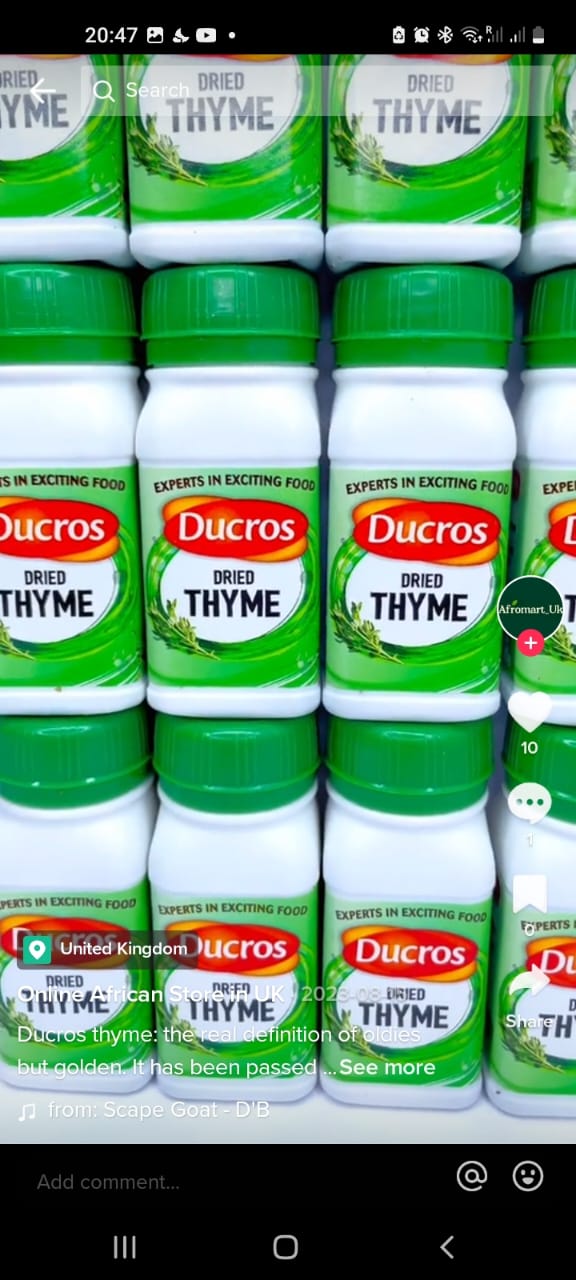 Ducrose thyme