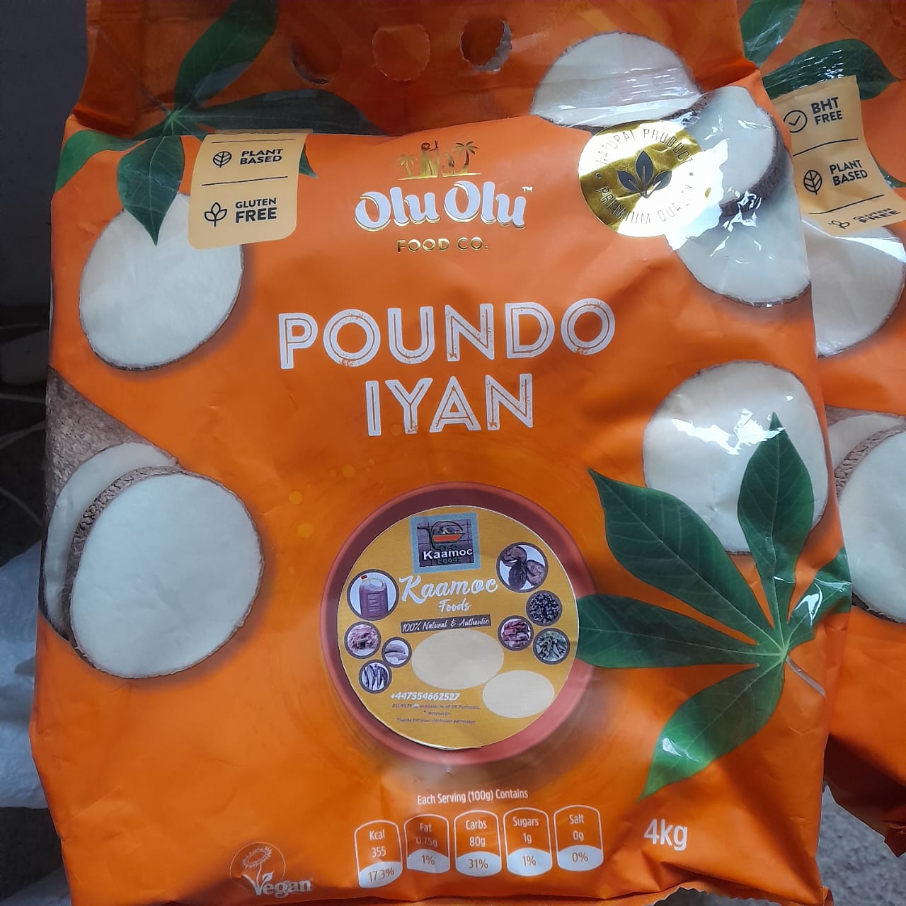 Poundo yam flour